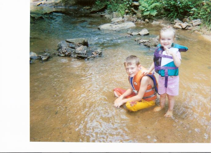 My big brother and sister, Dawson and Brianna